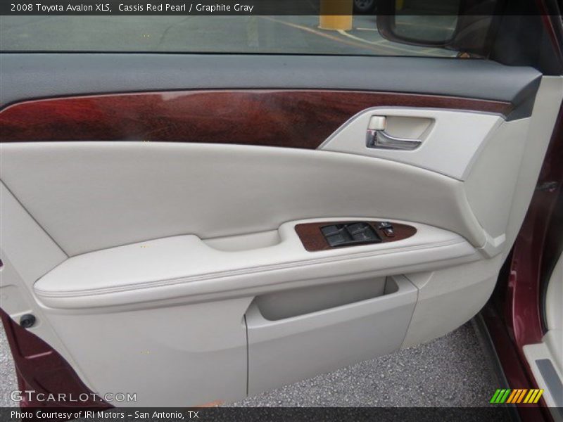 Cassis Red Pearl / Graphite Gray 2008 Toyota Avalon XLS