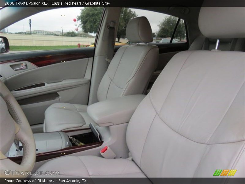 Cassis Red Pearl / Graphite Gray 2008 Toyota Avalon XLS