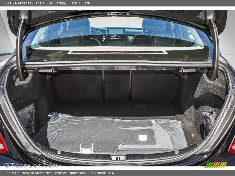 Black / Black 2016 Mercedes-Benz C 300 Sedan