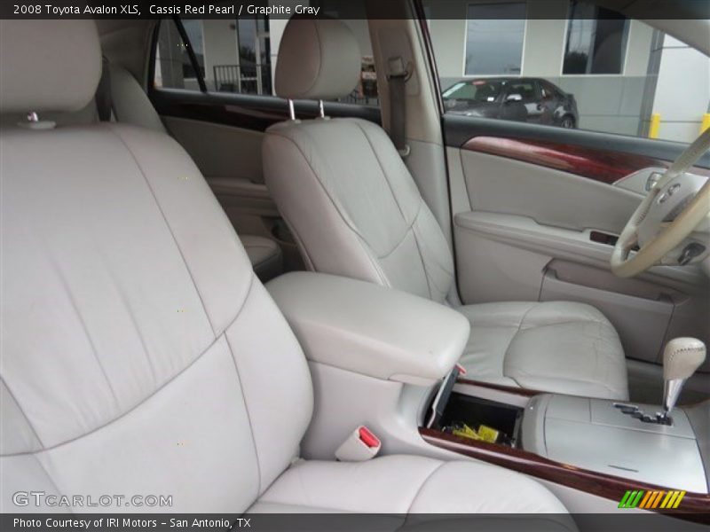 Cassis Red Pearl / Graphite Gray 2008 Toyota Avalon XLS