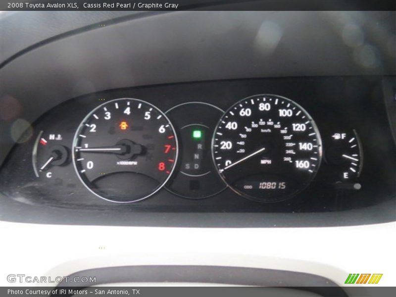 Cassis Red Pearl / Graphite Gray 2008 Toyota Avalon XLS