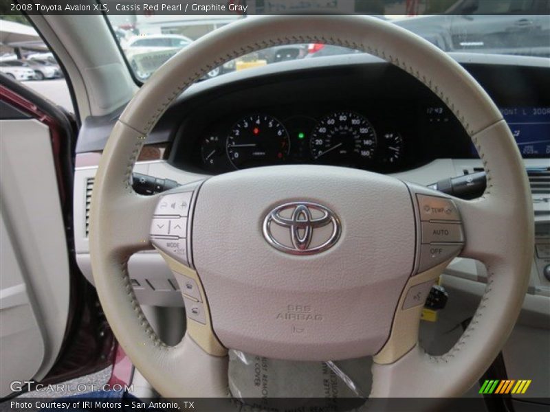 Cassis Red Pearl / Graphite Gray 2008 Toyota Avalon XLS