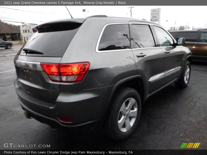 Mineral Gray Metallic / Black 2011 Jeep Grand Cherokee Laredo X Package 4x4