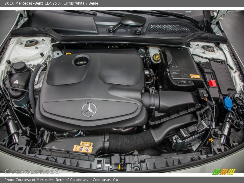  2016 CLA 250 Engine - 2.0 Liter DI Turbocharged DOHC 16-Valve VVT 4 Cylinder