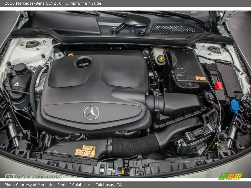  2016 CLA 250 Engine - 2.0 Liter DI Turbocharged DOHC 16-Valve VVT 4 Cylinder