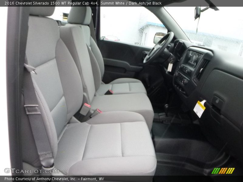 Summit White / Dark Ash/Jet Black 2016 Chevrolet Silverado 1500 WT Regular Cab 4x4