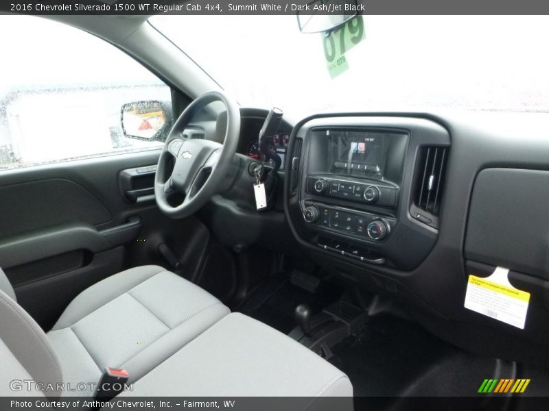 Summit White / Dark Ash/Jet Black 2016 Chevrolet Silverado 1500 WT Regular Cab 4x4