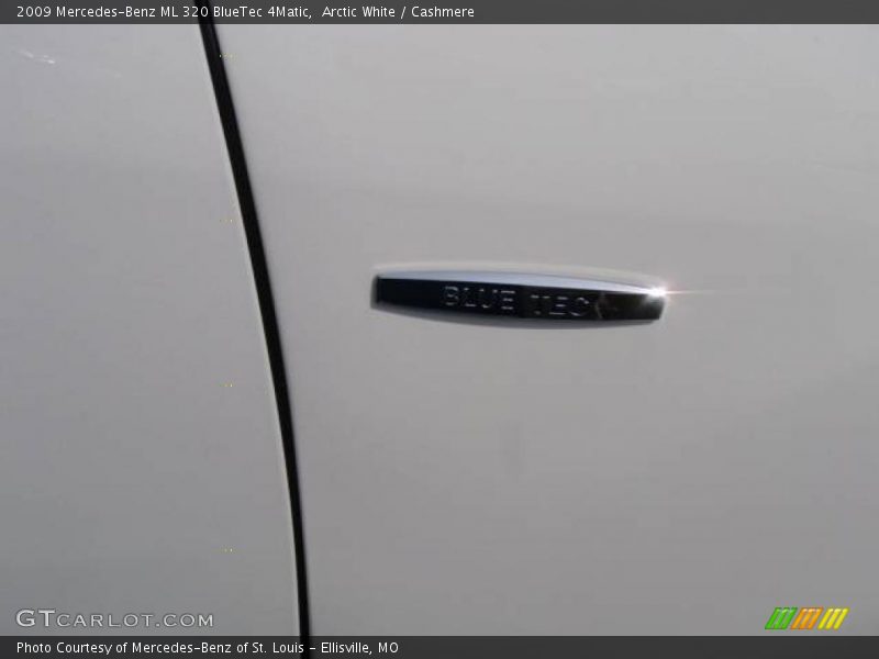 Arctic White / Cashmere 2009 Mercedes-Benz ML 320 BlueTec 4Matic