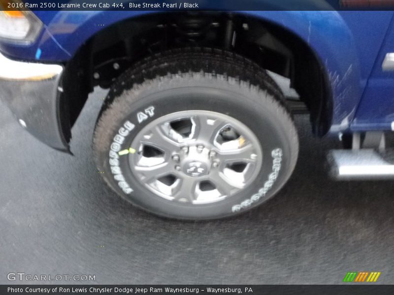 Blue Streak Pearl / Black 2016 Ram 2500 Laramie Crew Cab 4x4