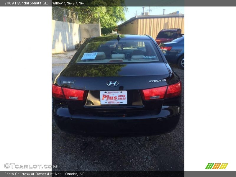 Willow Gray / Gray 2009 Hyundai Sonata GLS