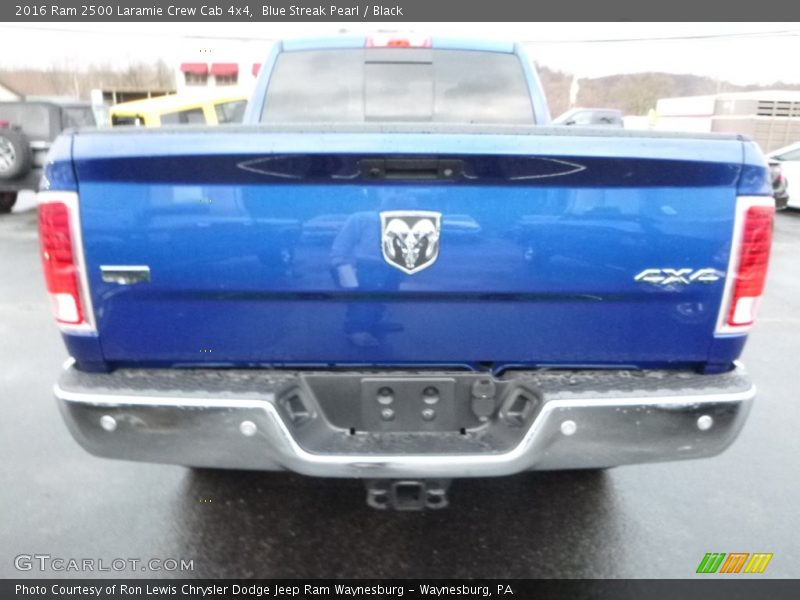 Blue Streak Pearl / Black 2016 Ram 2500 Laramie Crew Cab 4x4