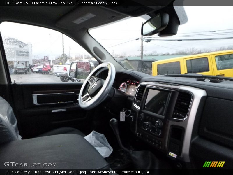 Blue Streak Pearl / Black 2016 Ram 2500 Laramie Crew Cab 4x4