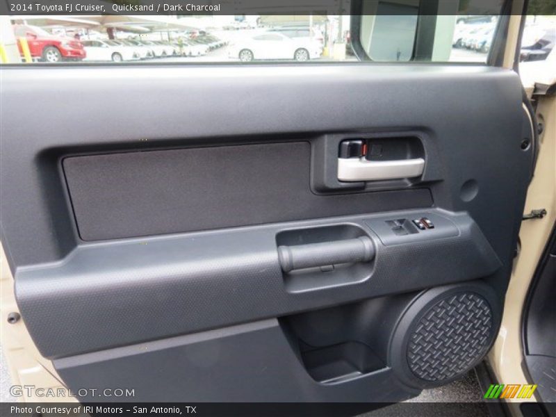 Quicksand / Dark Charcoal 2014 Toyota FJ Cruiser