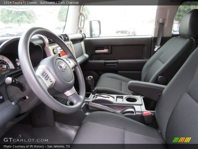 Quicksand / Dark Charcoal 2014 Toyota FJ Cruiser