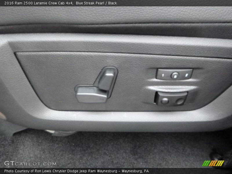 Blue Streak Pearl / Black 2016 Ram 2500 Laramie Crew Cab 4x4