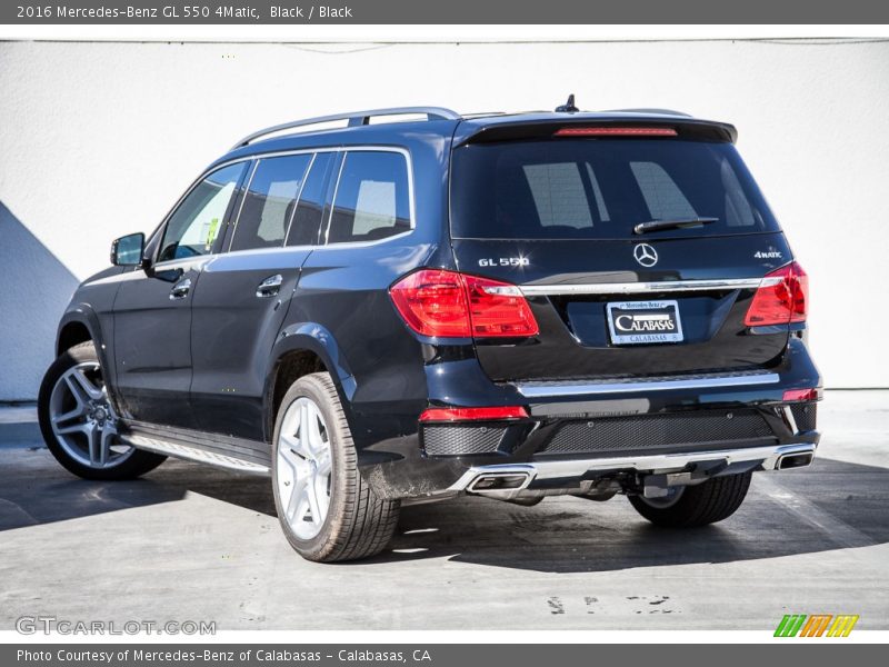 Black / Black 2016 Mercedes-Benz GL 550 4Matic