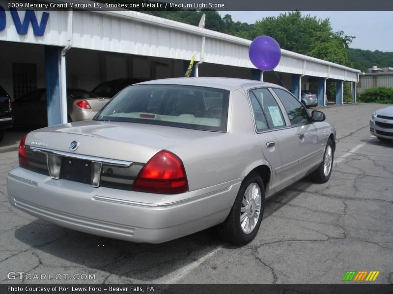 Smokestone Metallic / Medium Light Stone 2009 Mercury Grand Marquis LS