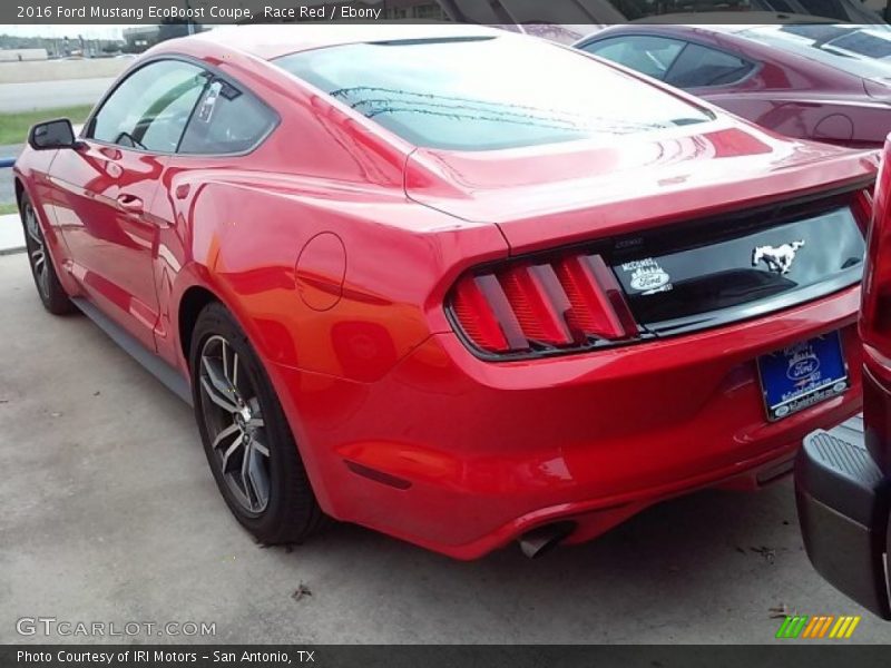 Race Red / Ebony 2016 Ford Mustang EcoBoost Coupe