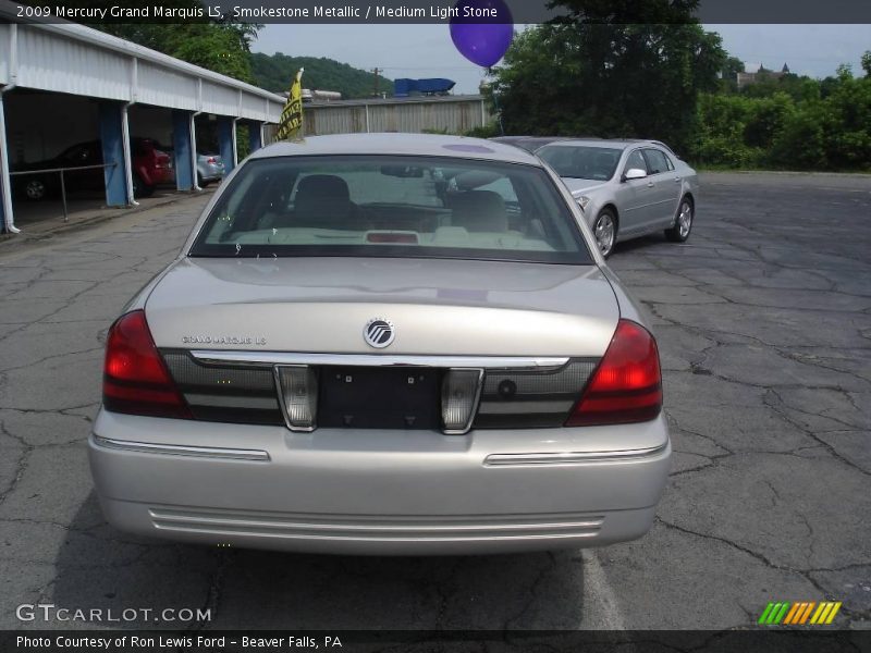 Smokestone Metallic / Medium Light Stone 2009 Mercury Grand Marquis LS