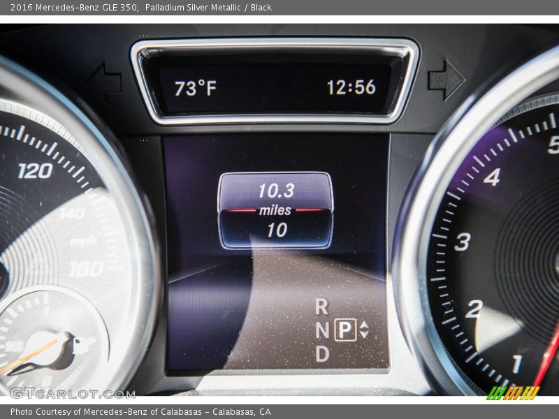 Palladium Silver Metallic / Black 2016 Mercedes-Benz GLE 350