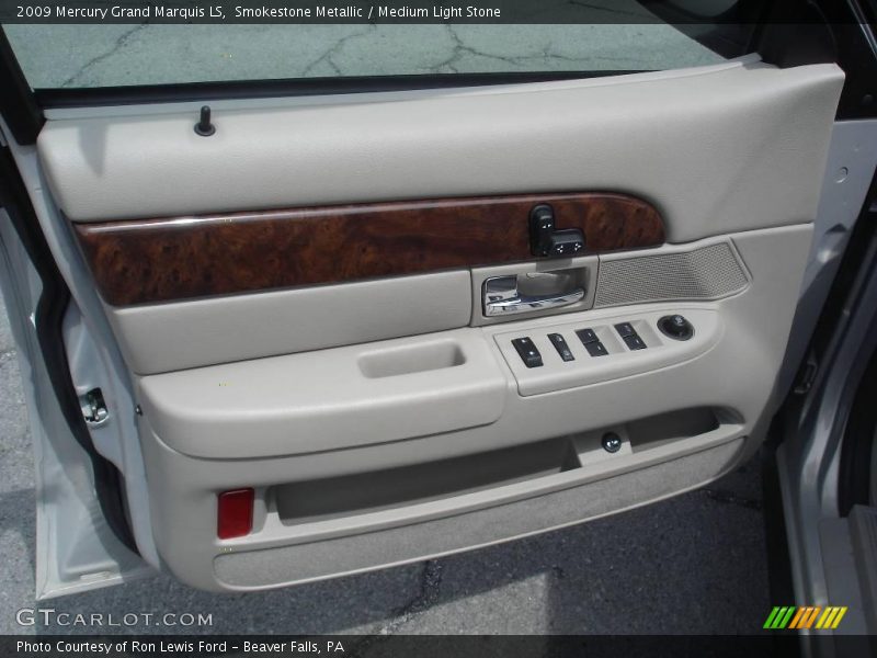 Smokestone Metallic / Medium Light Stone 2009 Mercury Grand Marquis LS