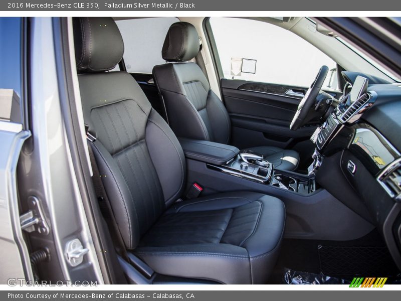 Palladium Silver Metallic / Black 2016 Mercedes-Benz GLE 350