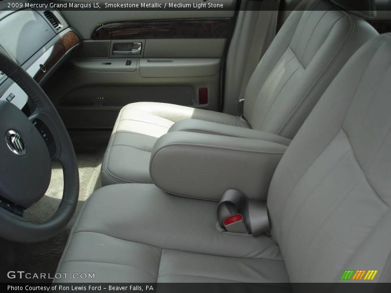 Smokestone Metallic / Medium Light Stone 2009 Mercury Grand Marquis LS