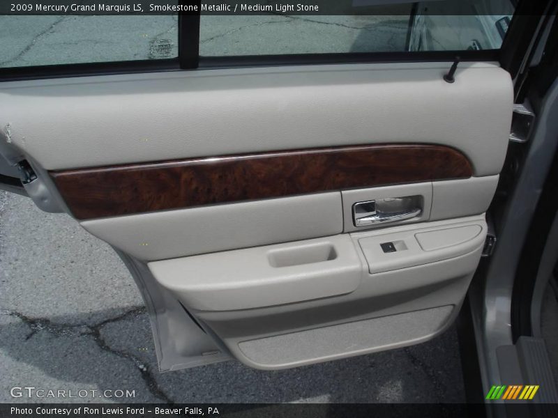 Smokestone Metallic / Medium Light Stone 2009 Mercury Grand Marquis LS