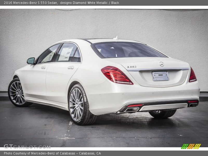  2016 S 550 Sedan designo Diamond White Metallic