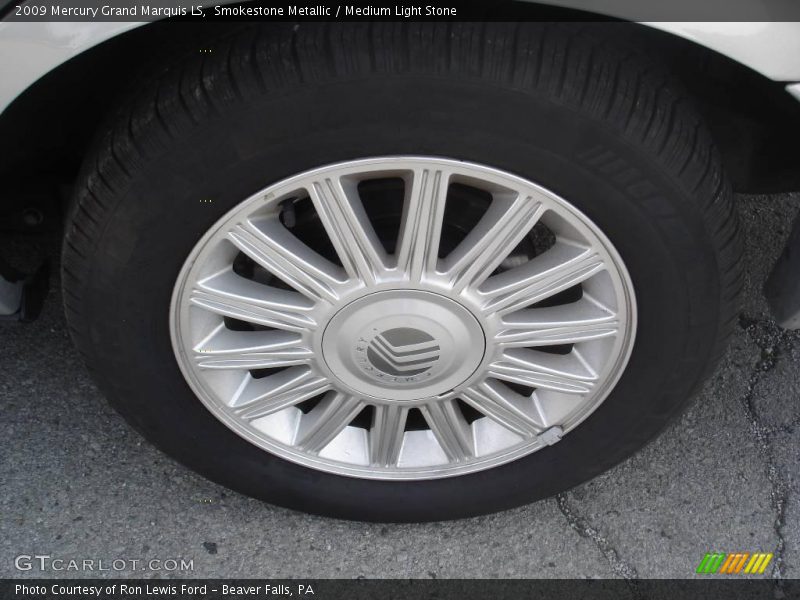 Smokestone Metallic / Medium Light Stone 2009 Mercury Grand Marquis LS
