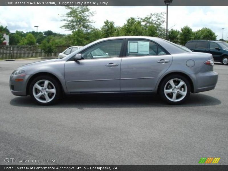 Tungsten Gray Metallic / Gray 2006 Mazda MAZDA6 s Sedan