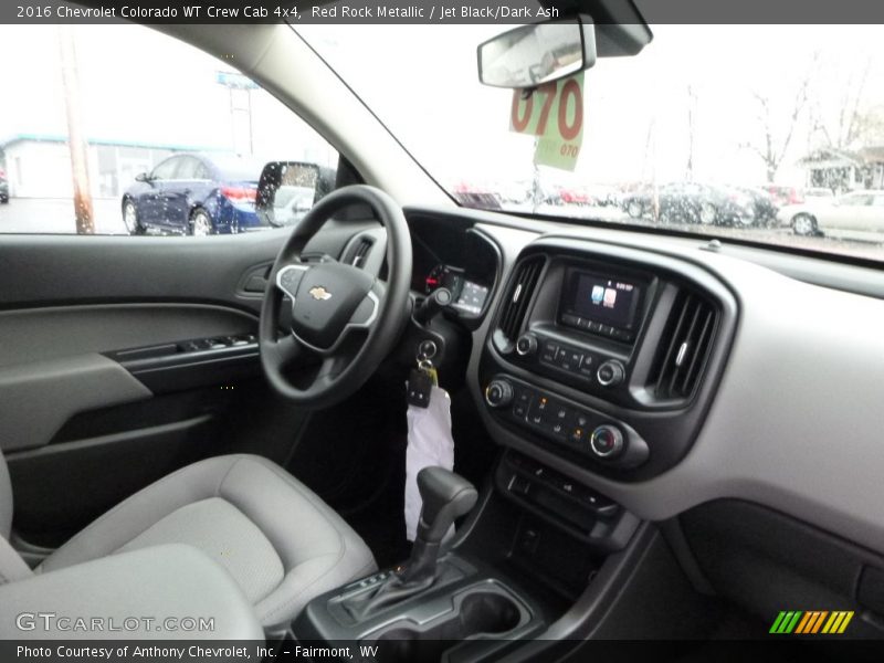Red Rock Metallic / Jet Black/Dark Ash 2016 Chevrolet Colorado WT Crew Cab 4x4