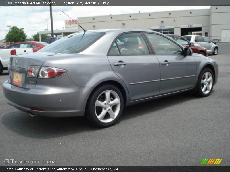 Tungsten Gray Metallic / Gray 2006 Mazda MAZDA6 s Sedan