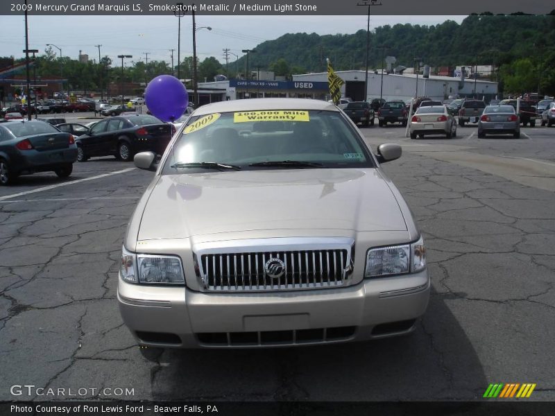 Smokestone Metallic / Medium Light Stone 2009 Mercury Grand Marquis LS