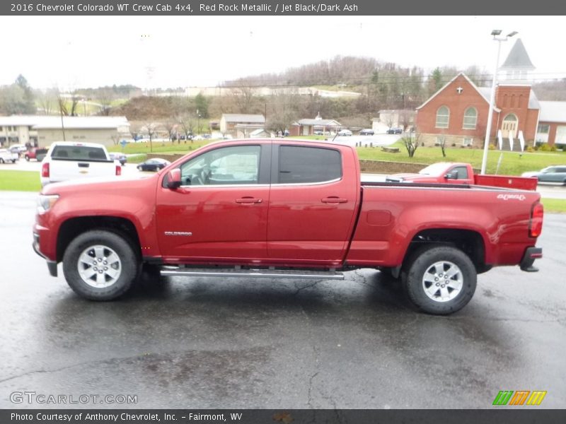  2016 Colorado WT Crew Cab 4x4 Red Rock Metallic