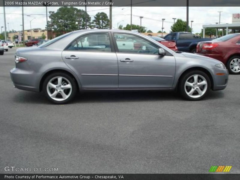 Tungsten Gray Metallic / Gray 2006 Mazda MAZDA6 s Sedan