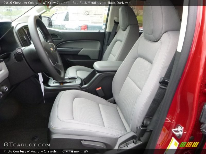Red Rock Metallic / Jet Black/Dark Ash 2016 Chevrolet Colorado WT Crew Cab 4x4