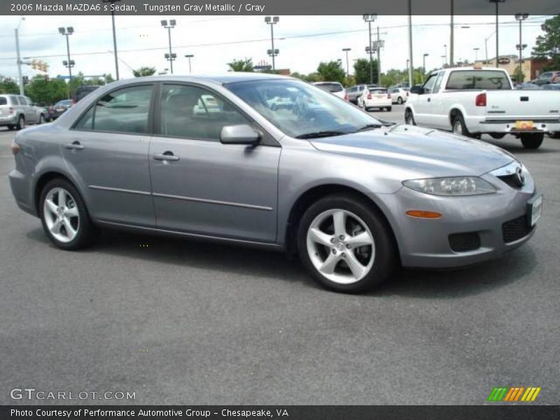 Tungsten Gray Metallic / Gray 2006 Mazda MAZDA6 s Sedan