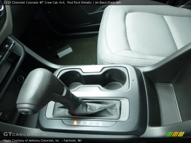 Red Rock Metallic / Jet Black/Dark Ash 2016 Chevrolet Colorado WT Crew Cab 4x4