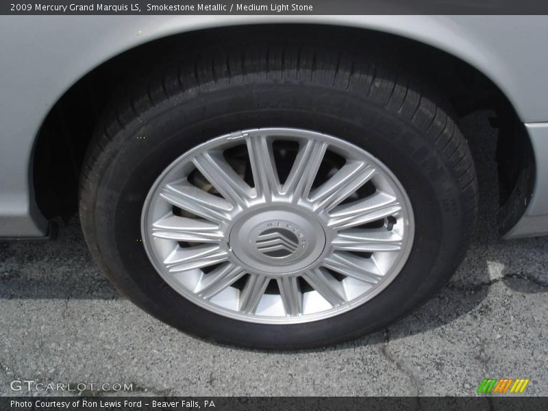 Smokestone Metallic / Medium Light Stone 2009 Mercury Grand Marquis LS