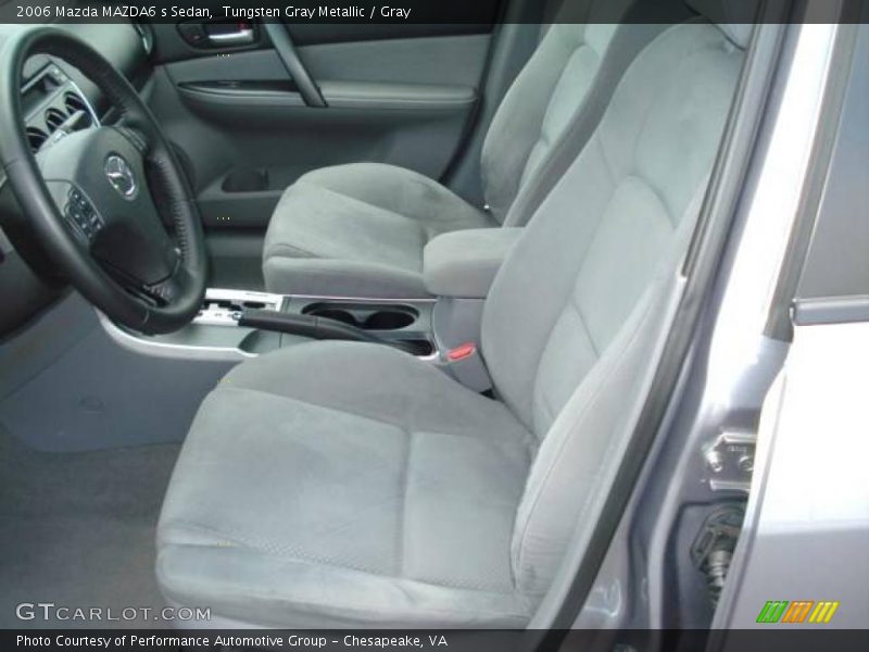 Tungsten Gray Metallic / Gray 2006 Mazda MAZDA6 s Sedan