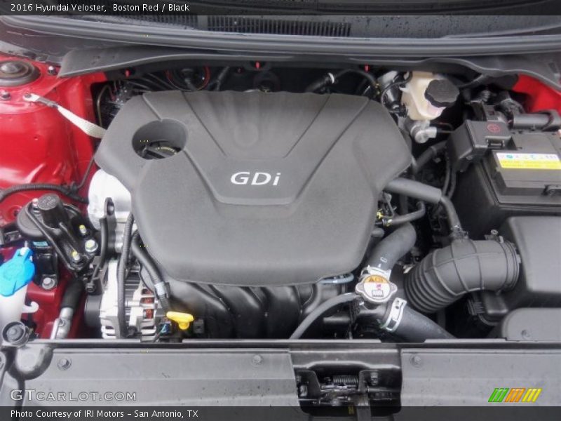 Boston Red / Black 2016 Hyundai Veloster