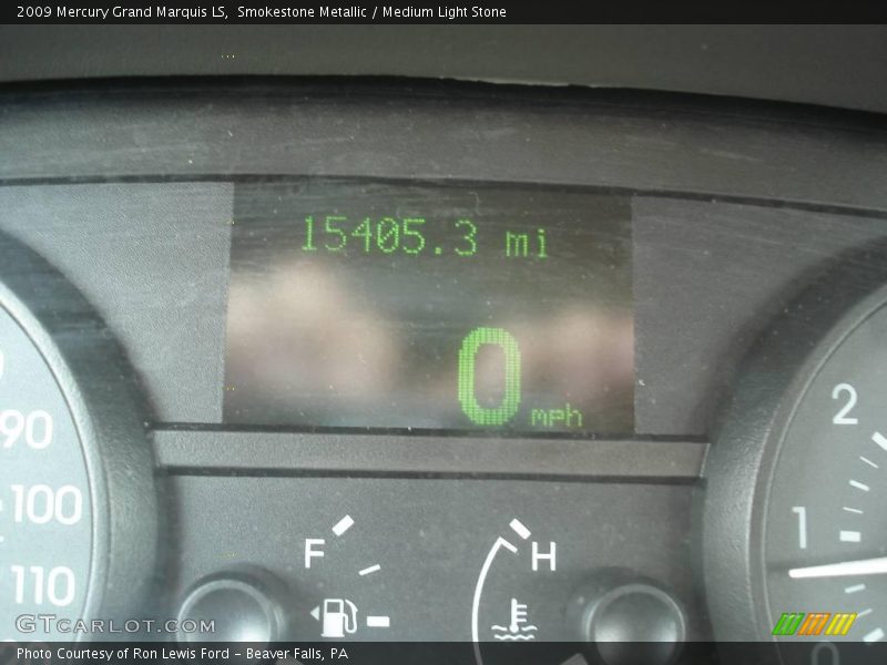 Smokestone Metallic / Medium Light Stone 2009 Mercury Grand Marquis LS