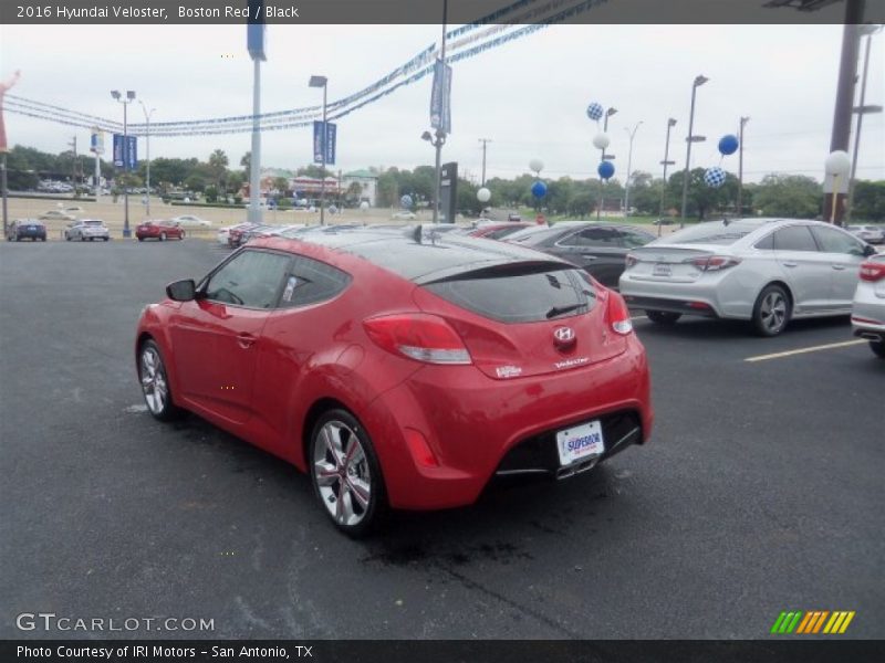Boston Red / Black 2016 Hyundai Veloster