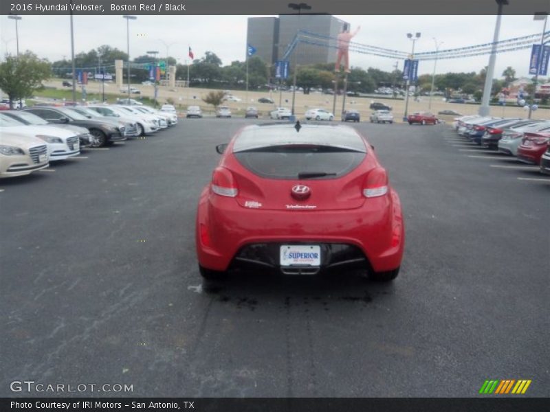 Boston Red / Black 2016 Hyundai Veloster