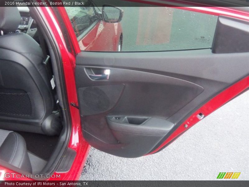 Boston Red / Black 2016 Hyundai Veloster