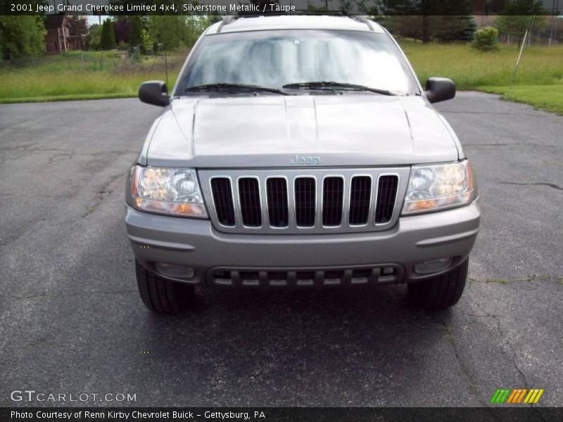 Silverstone Metallic / Taupe 2001 Jeep Grand Cherokee Limited 4x4
