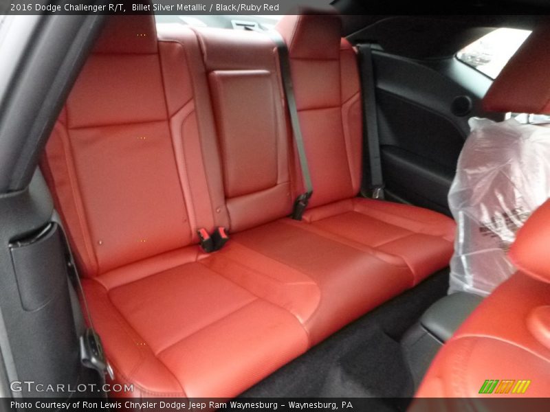 Rear Seat of 2016 Challenger R/T