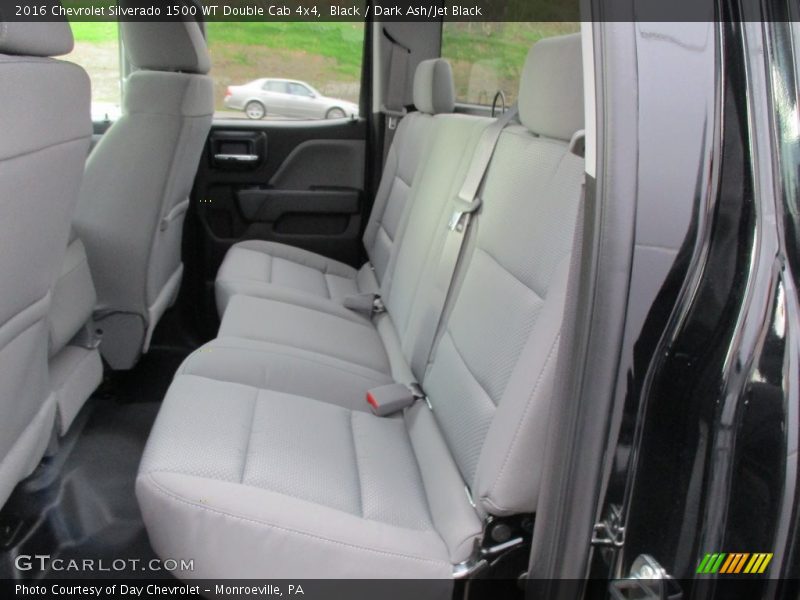 Black / Dark Ash/Jet Black 2016 Chevrolet Silverado 1500 WT Double Cab 4x4