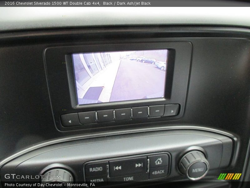 Black / Dark Ash/Jet Black 2016 Chevrolet Silverado 1500 WT Double Cab 4x4